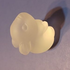Hallmark 24% Lead Crystal Bunny
